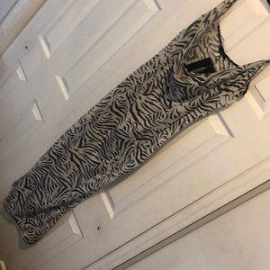 Zebra Maci Dress BodyCon